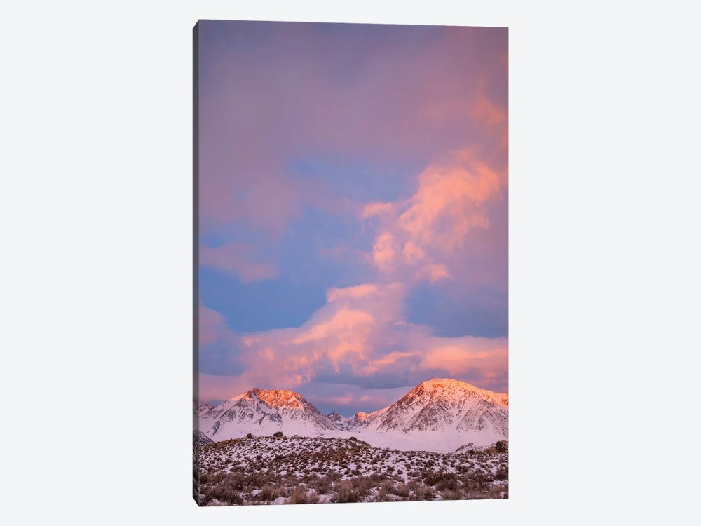 USA, California, Sierra Nevada Range. Sunrise on mountains I by Jaynes Gallery 1-piece Canvas Wall Art