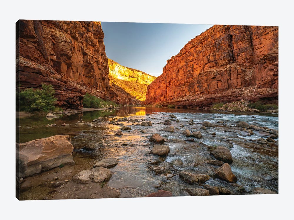 USA, Arizona, Grand Canyon National Park. House Rock Rapid In Marble Canyon. by Jaynes Gallery 1-piece Canvas Print