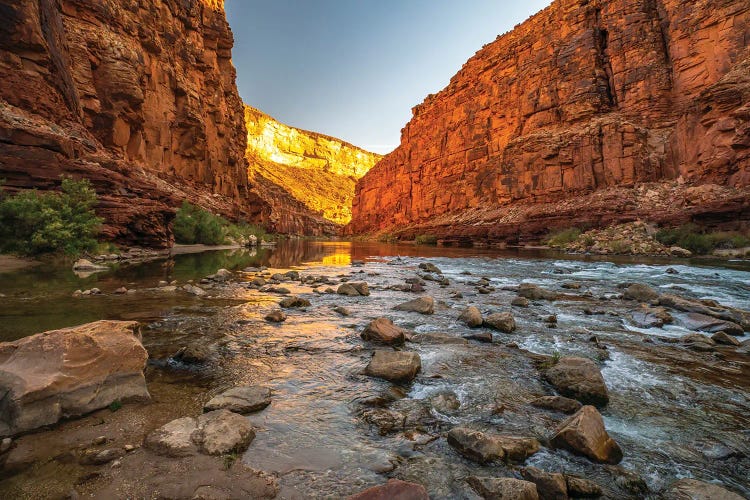 USA, Arizona, Grand Canyon National Park. House Rock Rapid In Marble Canyon.