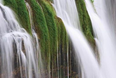 USA, Idaho, Fall Creek Waterfalls in Caribou National Forest. by Jaynes Gallery art print