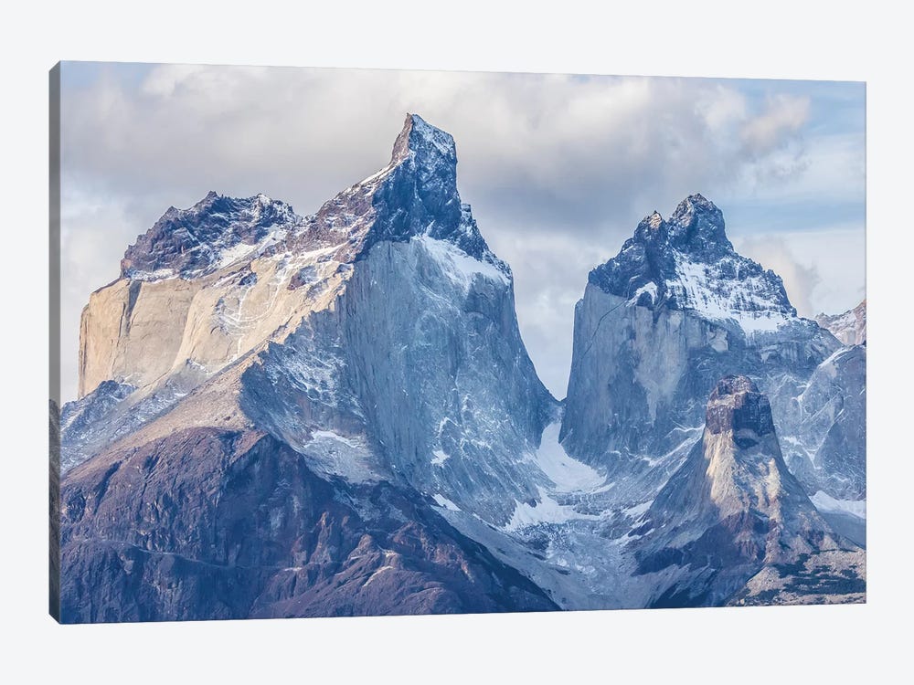 Chile, Patagonia. The Horns mountains I by Jaynes Gallery 1-piece Canvas Art