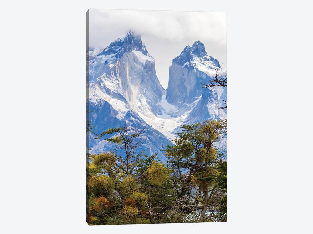 Chile, Patagonia. The Horns mountains II by Jaynes Gallery 1-piece Canvas Art Print