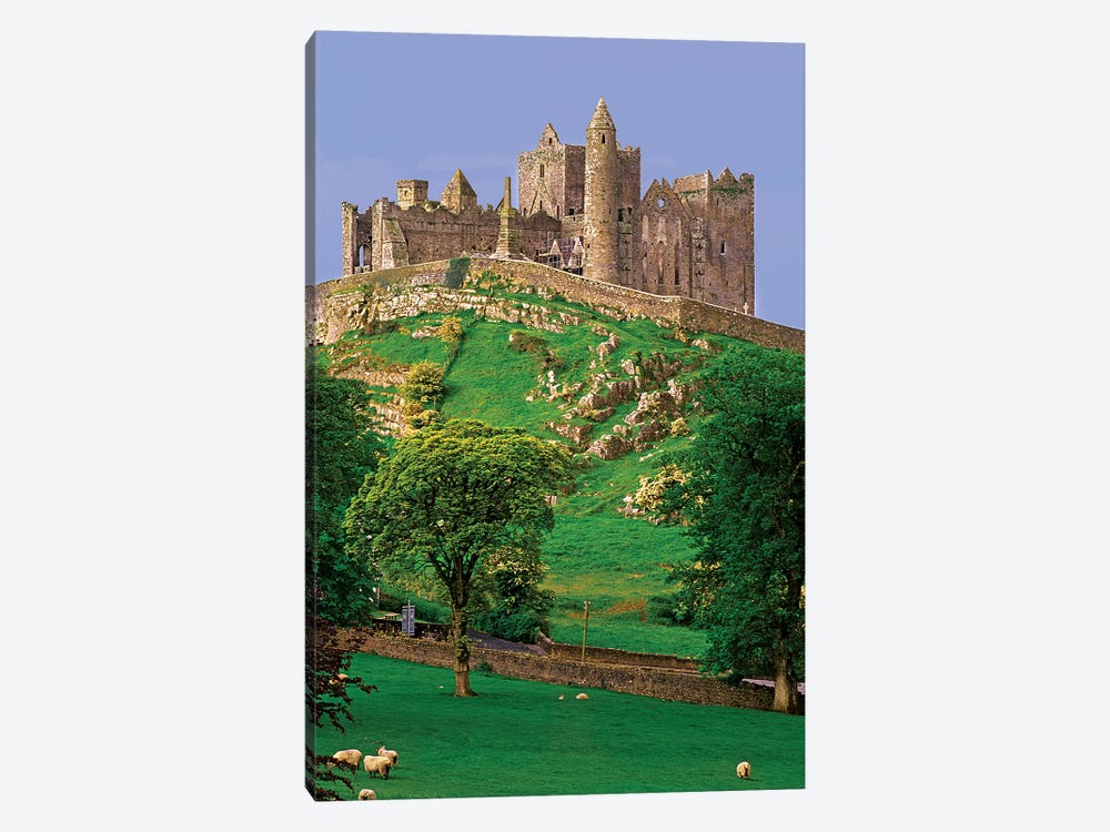 Ireland, County Tipperary. View Of The Rock Of Cashel, A Medieval Fortress. by Jaynes Gallery 1-piece Art Print