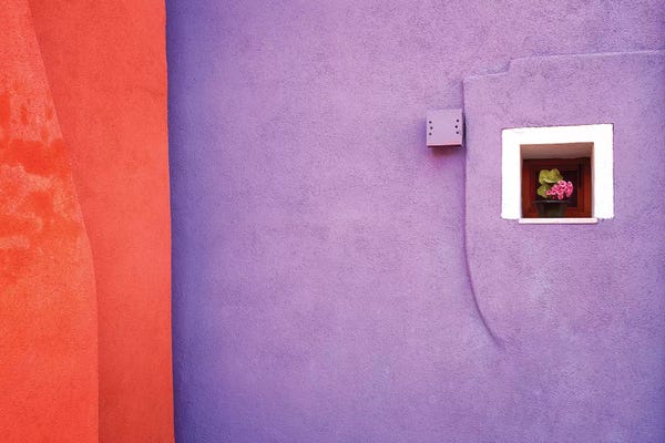 Italy, Veneto, Burano. Close-up of house wall.