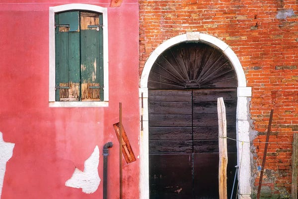 Italy, Venice. Building exterior.