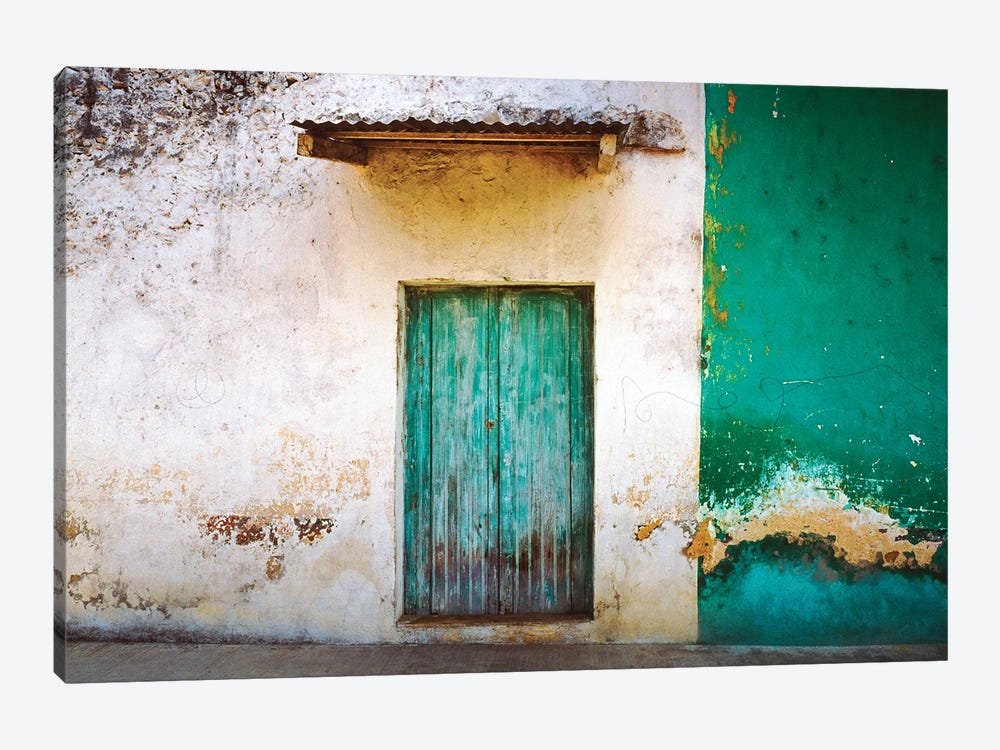 Mexico, Xico. House entrance.  by Jaynes Gallery 1-piece Art Print