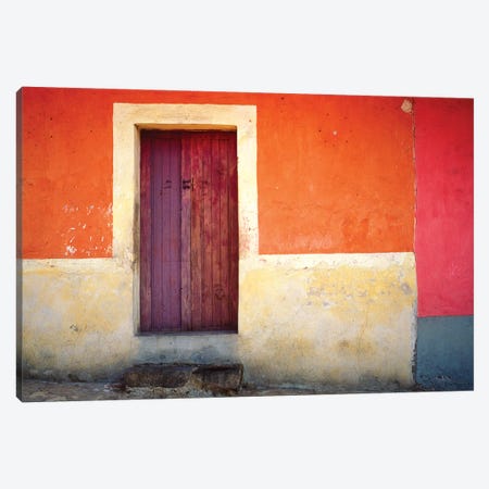 Mexico, Xico. House entrance.  Canvas Print #JYG315} by Jaynes Gallery Canvas Art