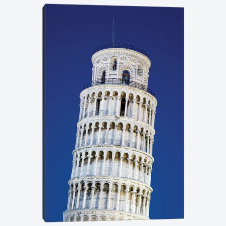 Italy, Pisa. Close-up of Leaning Tower Canvas Print #JYG53} by Jaynes Gallery Canvas Art Print