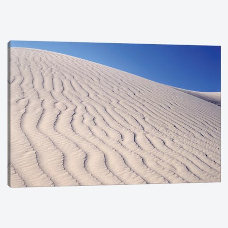 USA, California, Death Valley National Park. Sand dune patterns at Eureka Sand Dunes. Canvas Print #JYG631} by Jaynes Gallery Canvas Artwork
