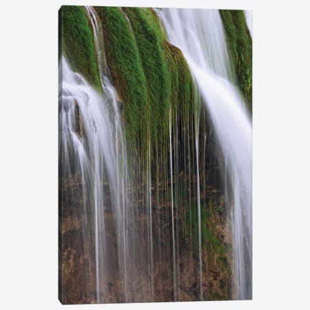USA, Idaho, Caribou National Forest. Fall Creek Waterfalls scenic. Canvas Print #JYG668} by Jaynes Gallery Canvas Art Print