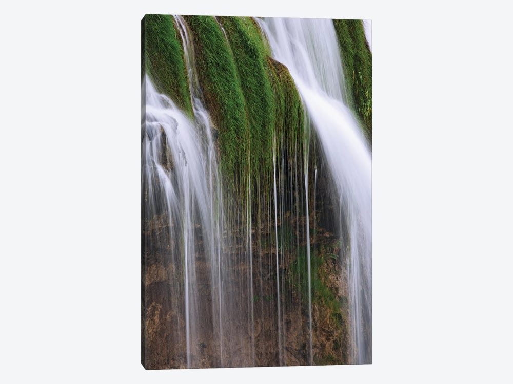 USA, Idaho, Caribou National Forest. Fall Creek Waterfalls scenic. by Jaynes Gallery 1-piece Canvas Art