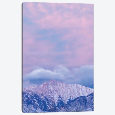 USA, Nevada, White Mountains. Sunset on Boundary Peak. Canvas Print #JYG721} by Jaynes Gallery Canvas Artwork