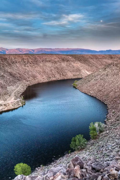 USA, California, Bishop. Landscape with Pleasant Valley Reservoir.