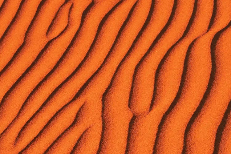 USA, California, Death Valley National Park. Sand pattern detail.
