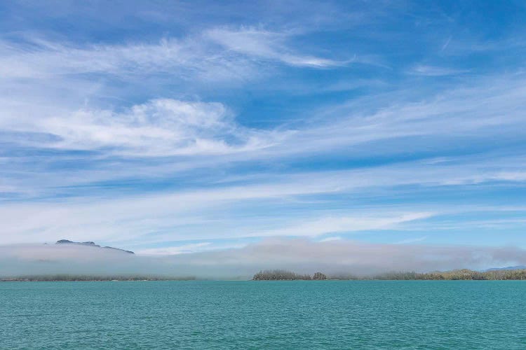 Usa, Alaska, Craig. Fog On Gulf Of Esquibel.