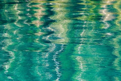 Usa, Alaska, Craig. Reflection In Rippled Water. by Jaynes Gallery art print