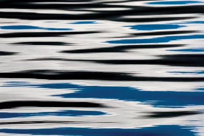 Usa, Alaska, Craig. Reflection In Rippled Water. by Jaynes Gallery art print