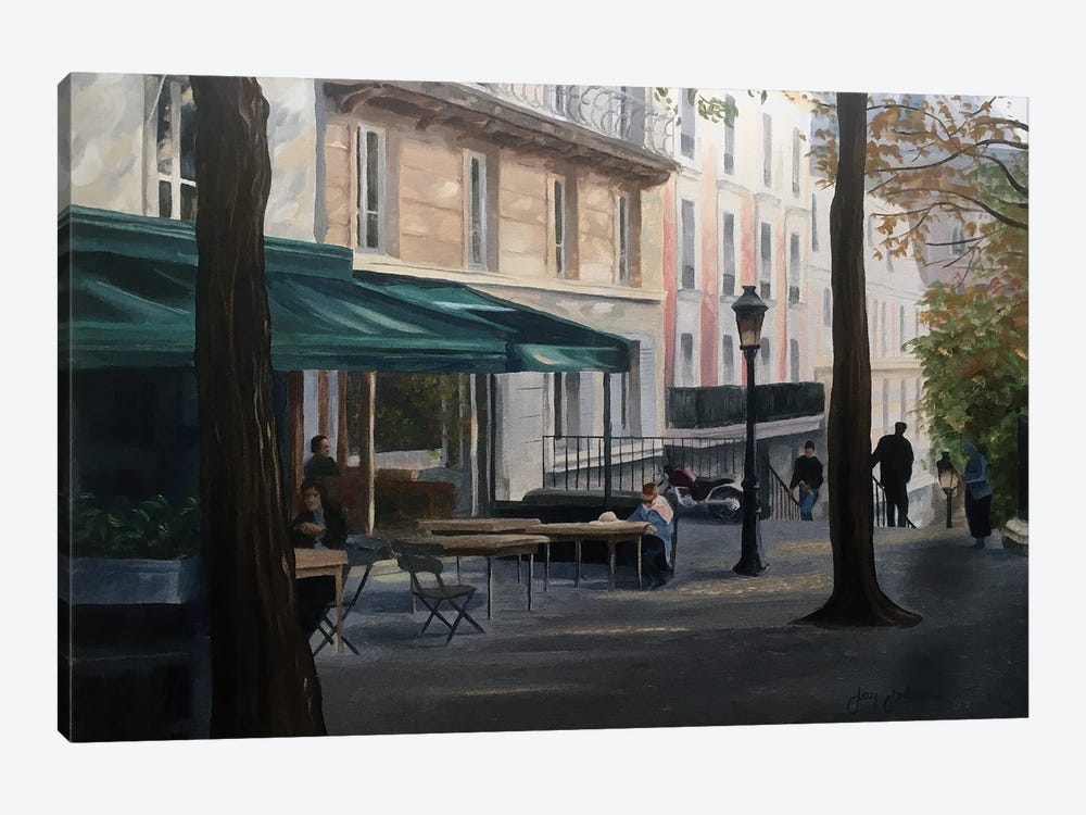 Quiet In Paris by Jay Johnson 1-piece Canvas Art