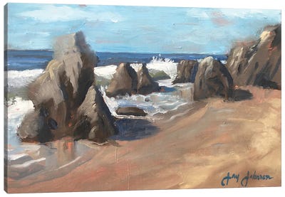 Broad Beach II Canvas Art Print - Jay Johnson