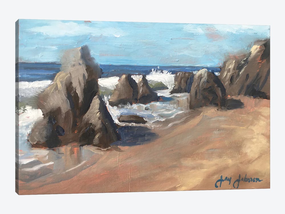 Broad Beach II by Jay Johnson 1-piece Art Print