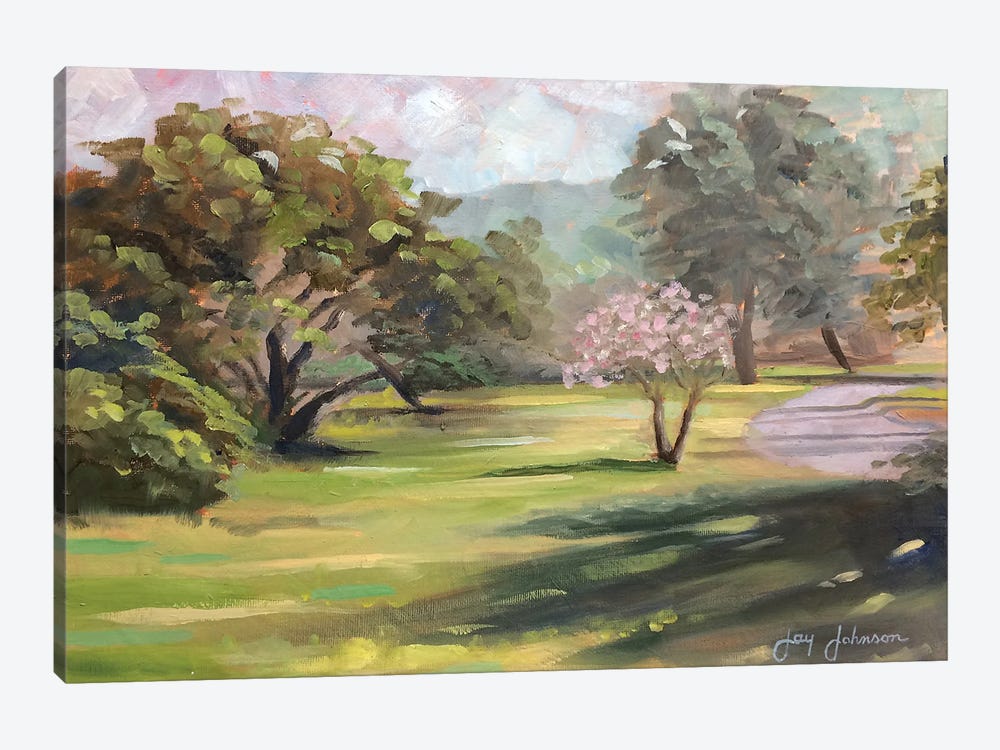 Cherry Blossom by Jay Johnson 1-piece Canvas Artwork