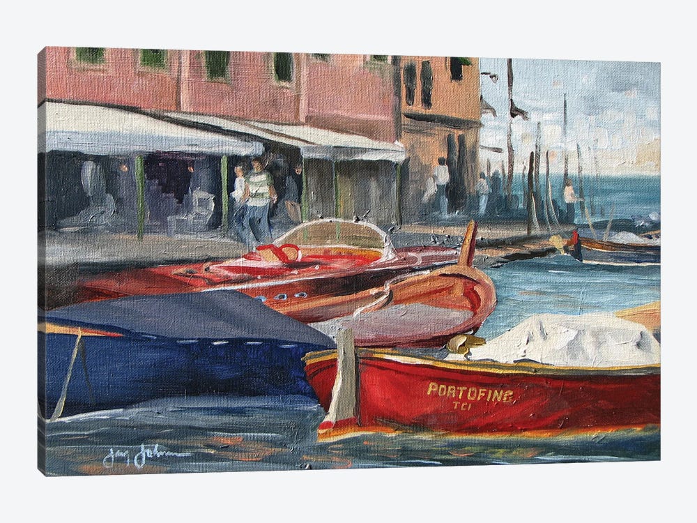 Portofino Afternoon by Jay Johnson 1-piece Art Print