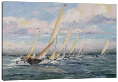 Riding The Wind Canvas Art Print - Jay Johnson