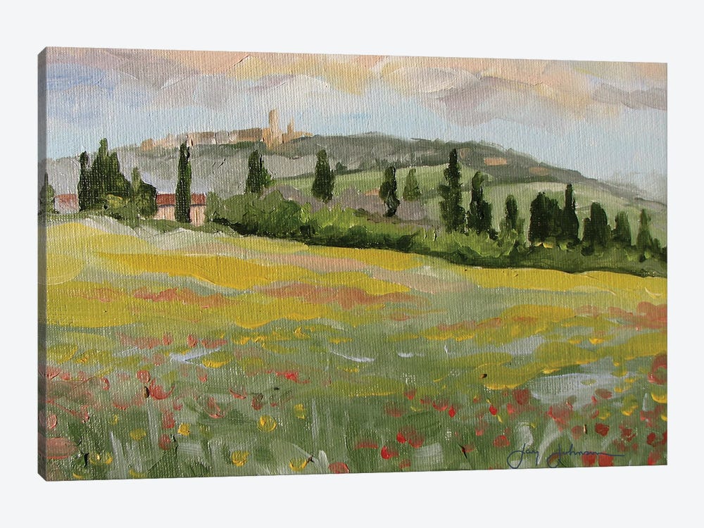 San Gimignano by Jay Johnson 1-piece Canvas Art