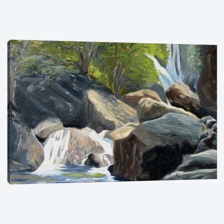 The River Starts Canvas Print #JYJ64} by Jay Johnson Canvas Artwork