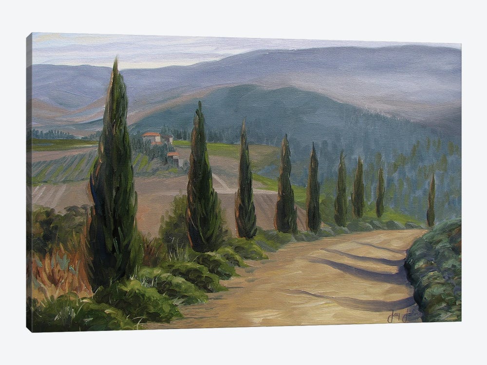 Tuscany Path by Jay Johnson 1-piece Art Print