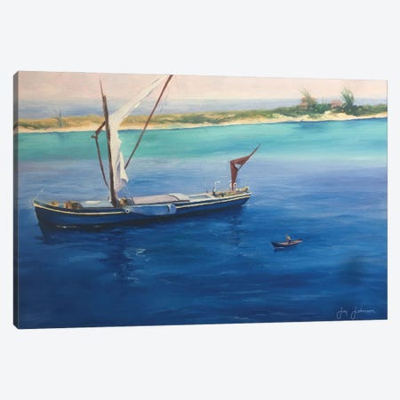Blue Bahama Canvas Print #JYJ75} by Jay Johnson Canvas Print