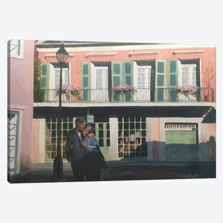 Dusk In New Orleans Canvas Print #JYJ76} by Jay Johnson Art Print