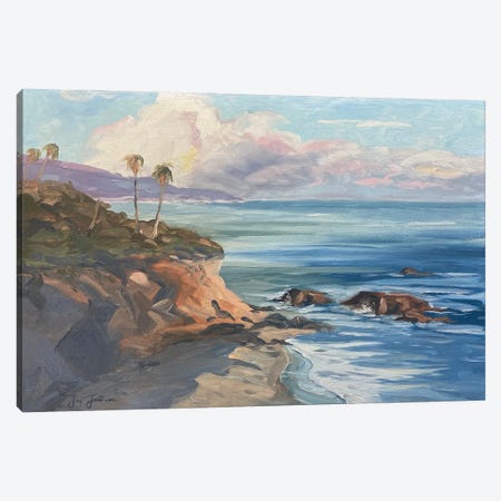Risner Beach Canvas Print #JYJ83} by Jay Johnson Canvas Art Print