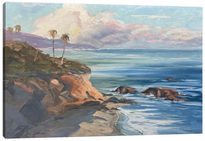 Risner Beach Canvas Art Print - Jay Johnson