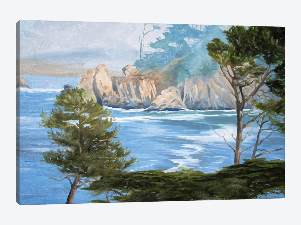 Carmel Bay by Jay Johnson 1-piece Canvas Art