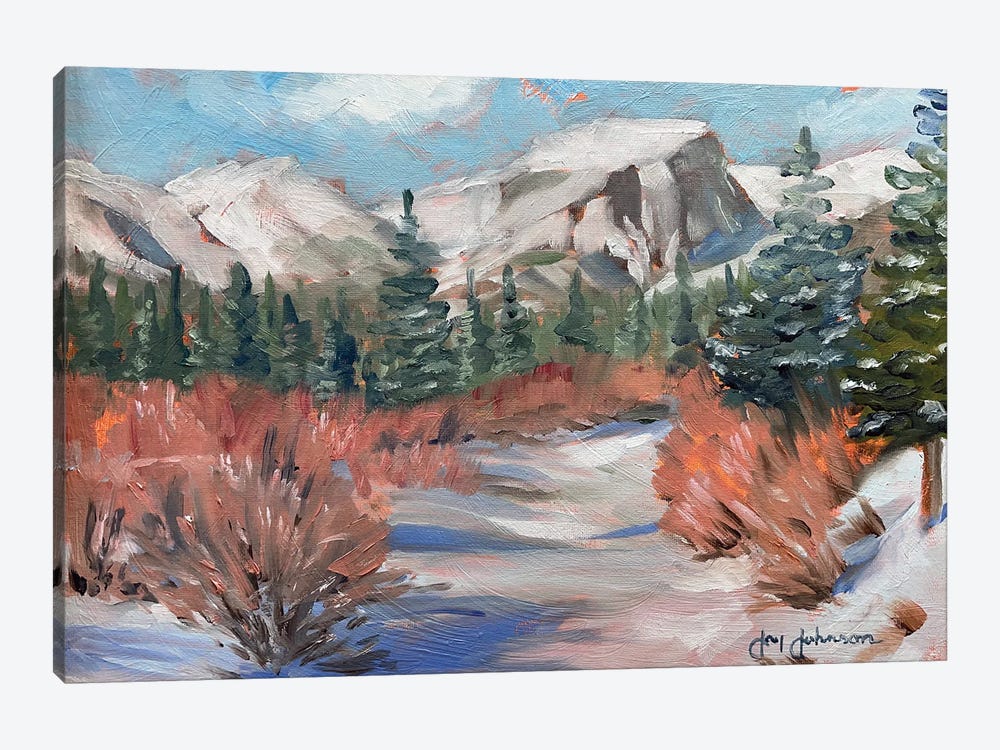 California Snow by Jay Johnson 1-piece Canvas Print