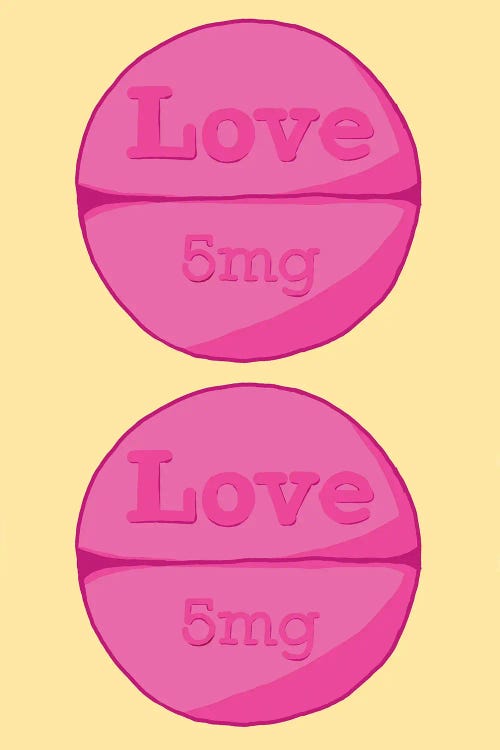 Love Love Pill Yellow