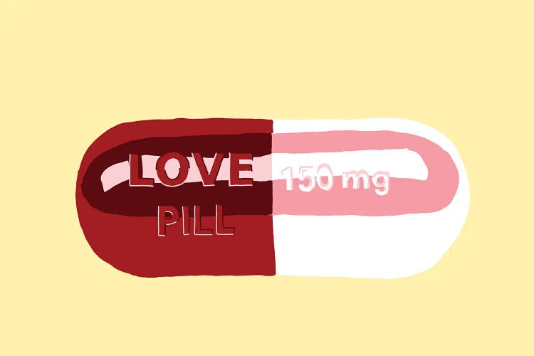 Love Pill Yellow