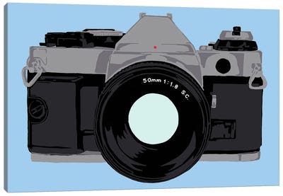 Single Lens Reflex Camera Canvas Art Print - Jaymie Metz