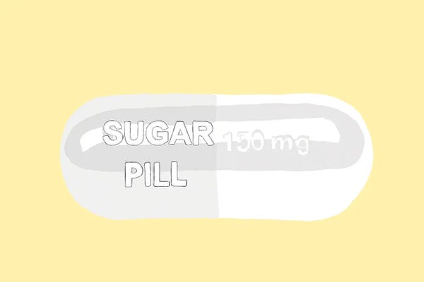 Pills: Sugar Pill Yellow by Jaymie Metz