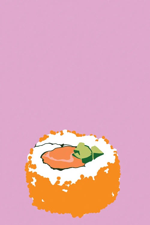 Sushi by Jaymie Metz wall art