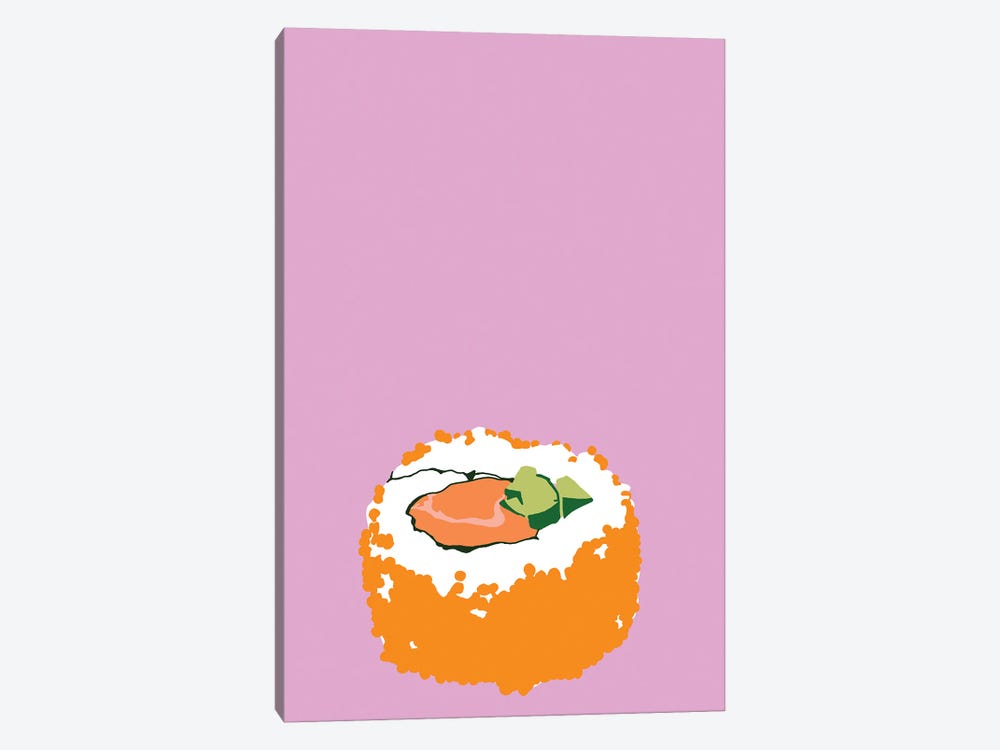 Sushi by Jaymie Metz 1-piece Canvas Wall Art