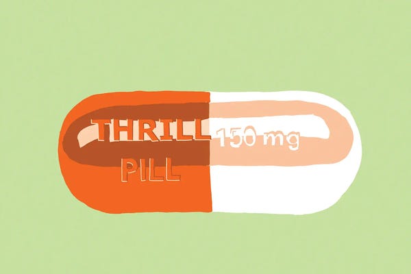 Pills: Thrill Pill Mint by Jaymie Metz