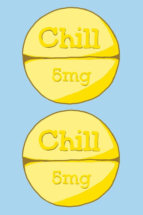 Chill Chill Pill Blue