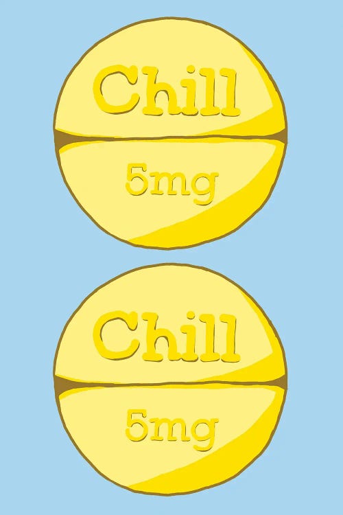 Chill Chill Pill Blue