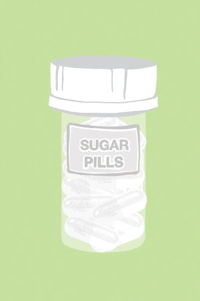 Pop Art Kitchen: Sugar Pill Bottle Mint by Jaymie Metz