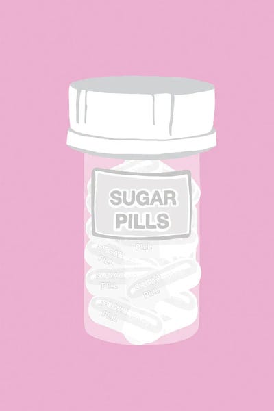 Pop Art Kitchen: Sugar Pill Bottle Pink by Jaymie Metz