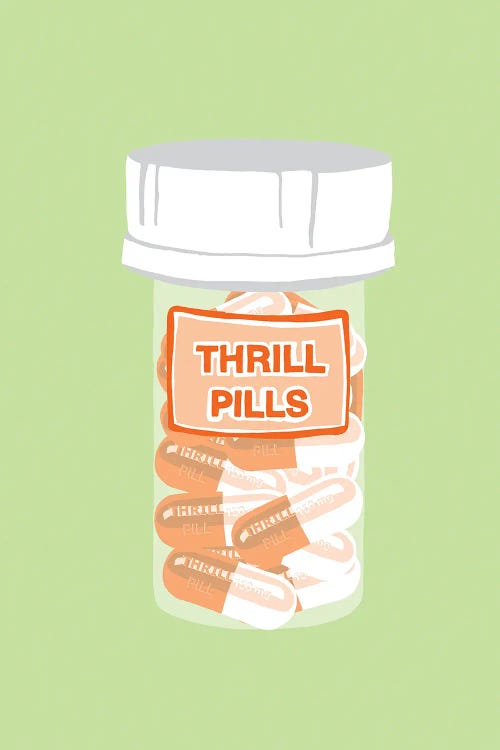 Thrill Pill Bottle Mint