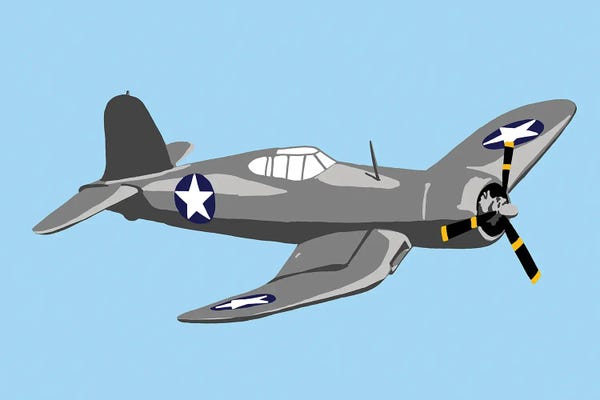 Military Aircraft: WWII Plane 2 by Jaymie Metz