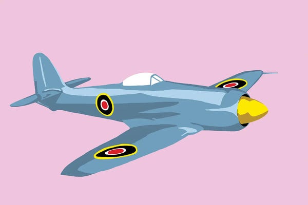 Military Aircraft: WWII Plane 3 by Jaymie Metz